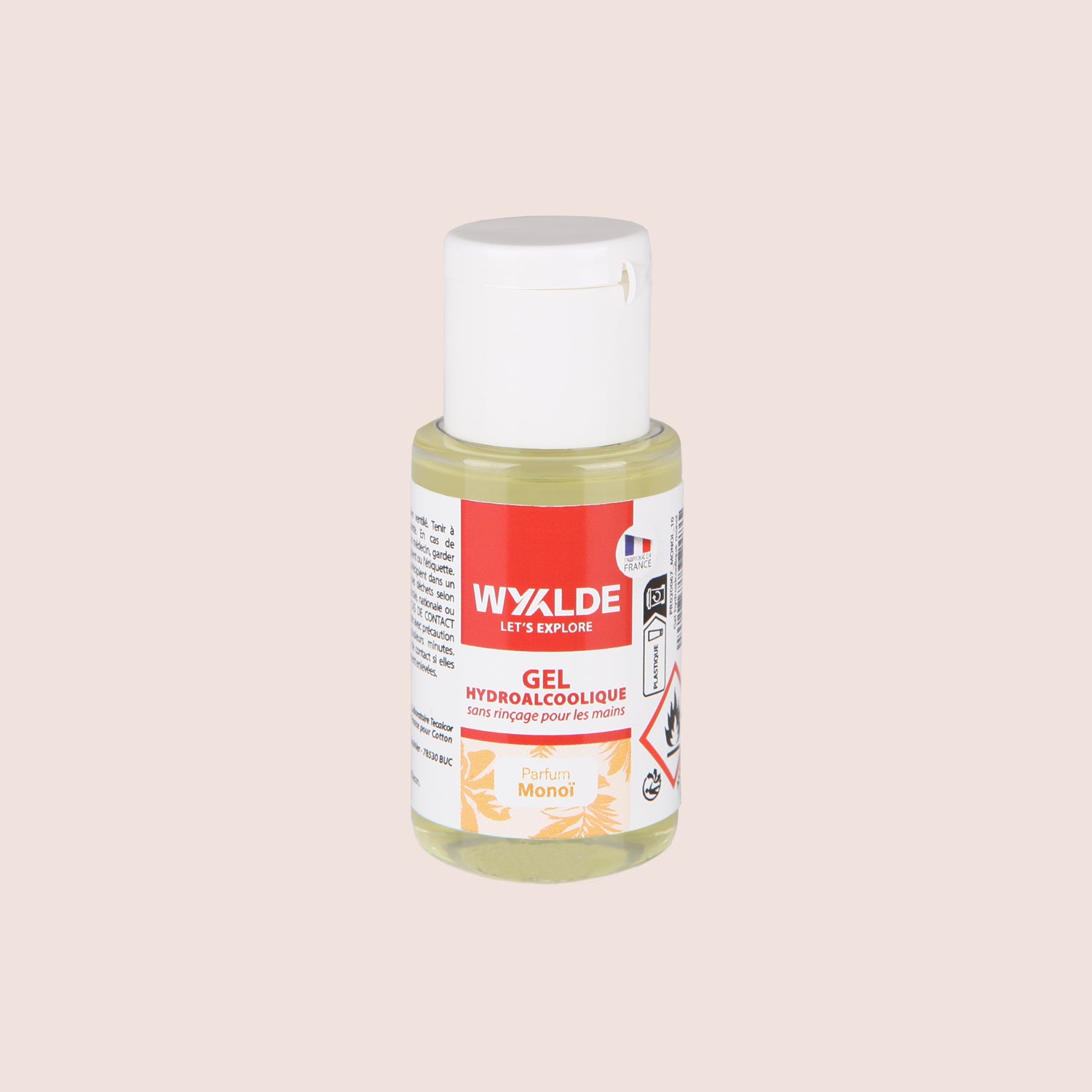 Flacon de Gel Hydroalcoolique WYYLDE 20ml - Lot de 3