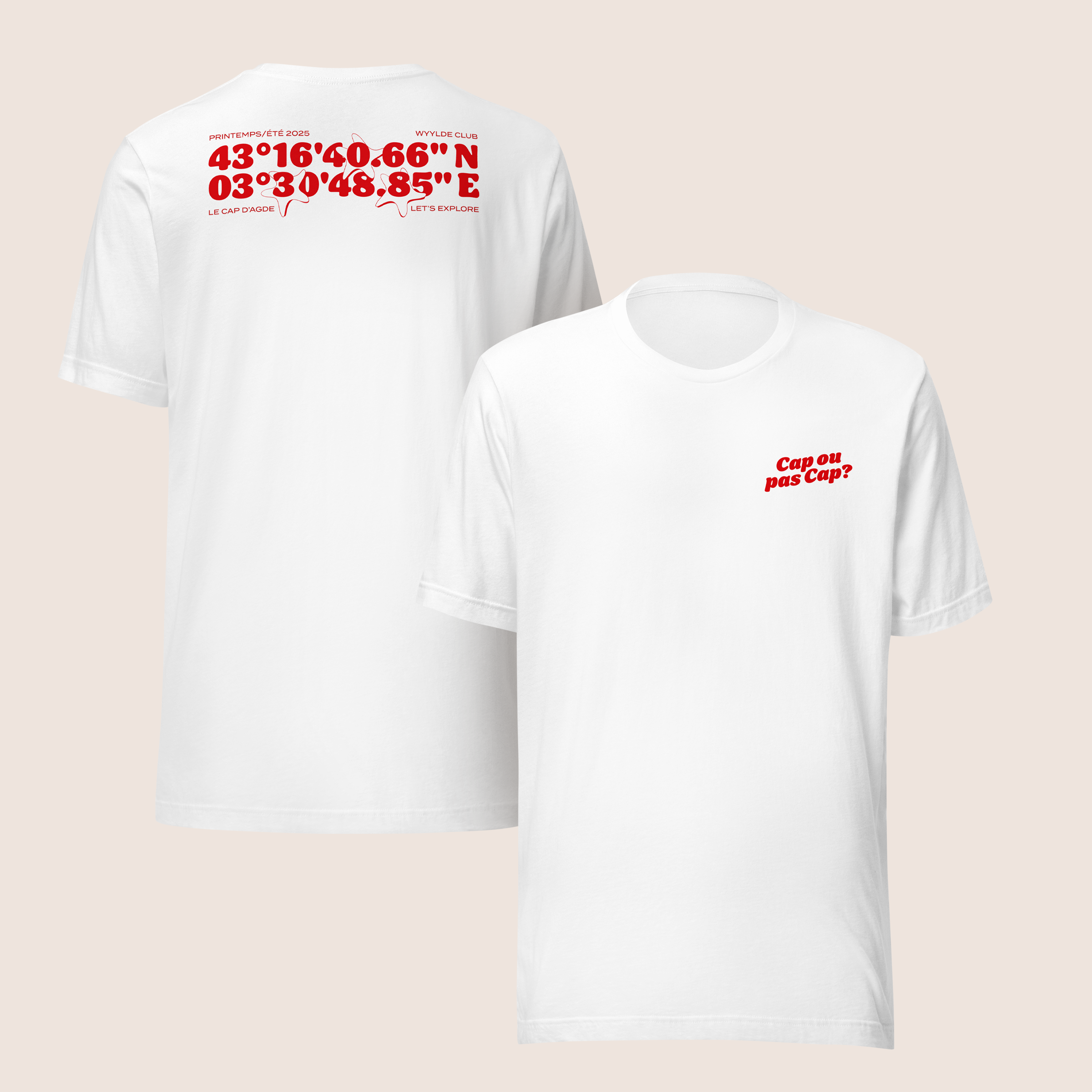 Le T-shirt unisexe - Le Cap
