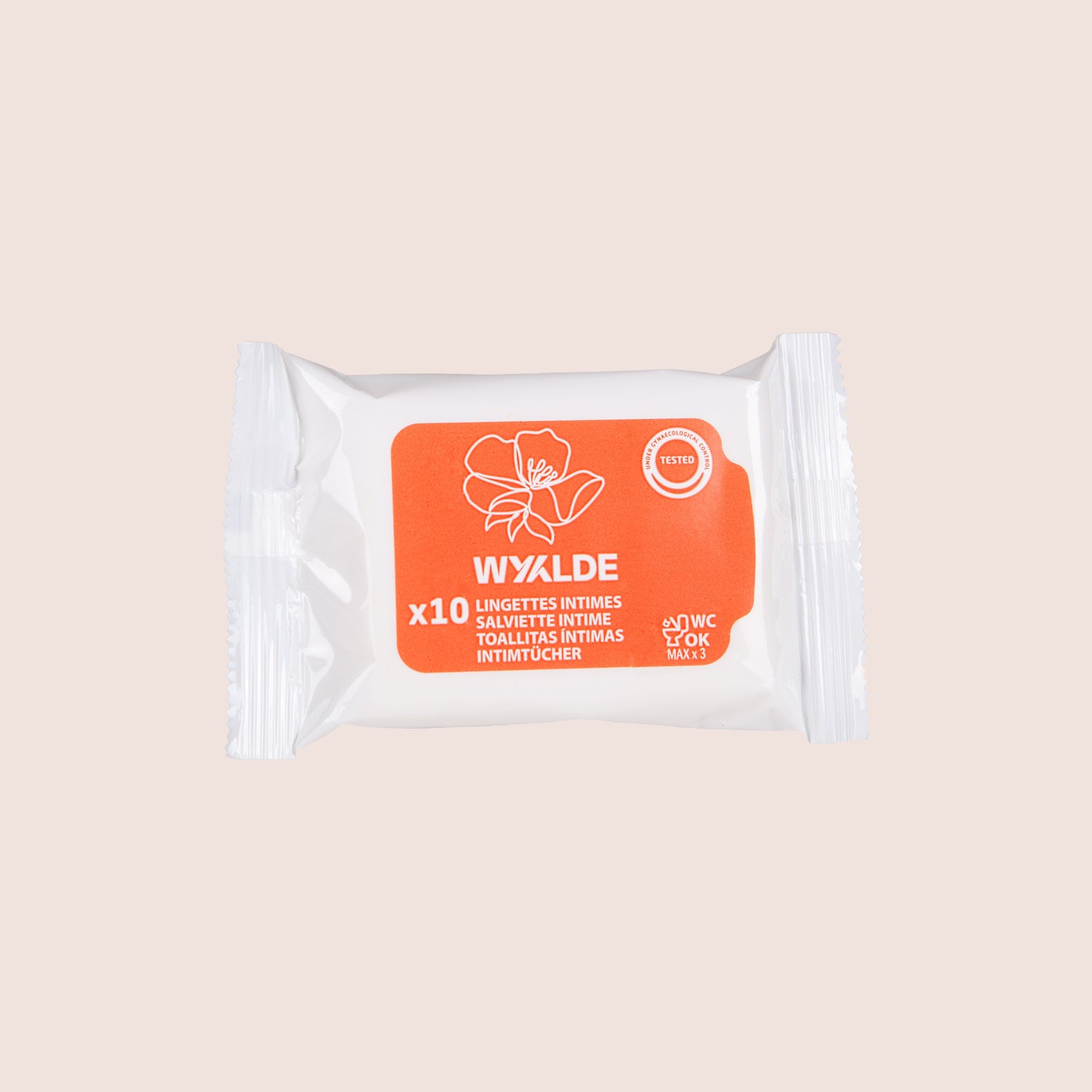 Lingettes Intimes Féminines WYYLDE - Lot de 6 packs