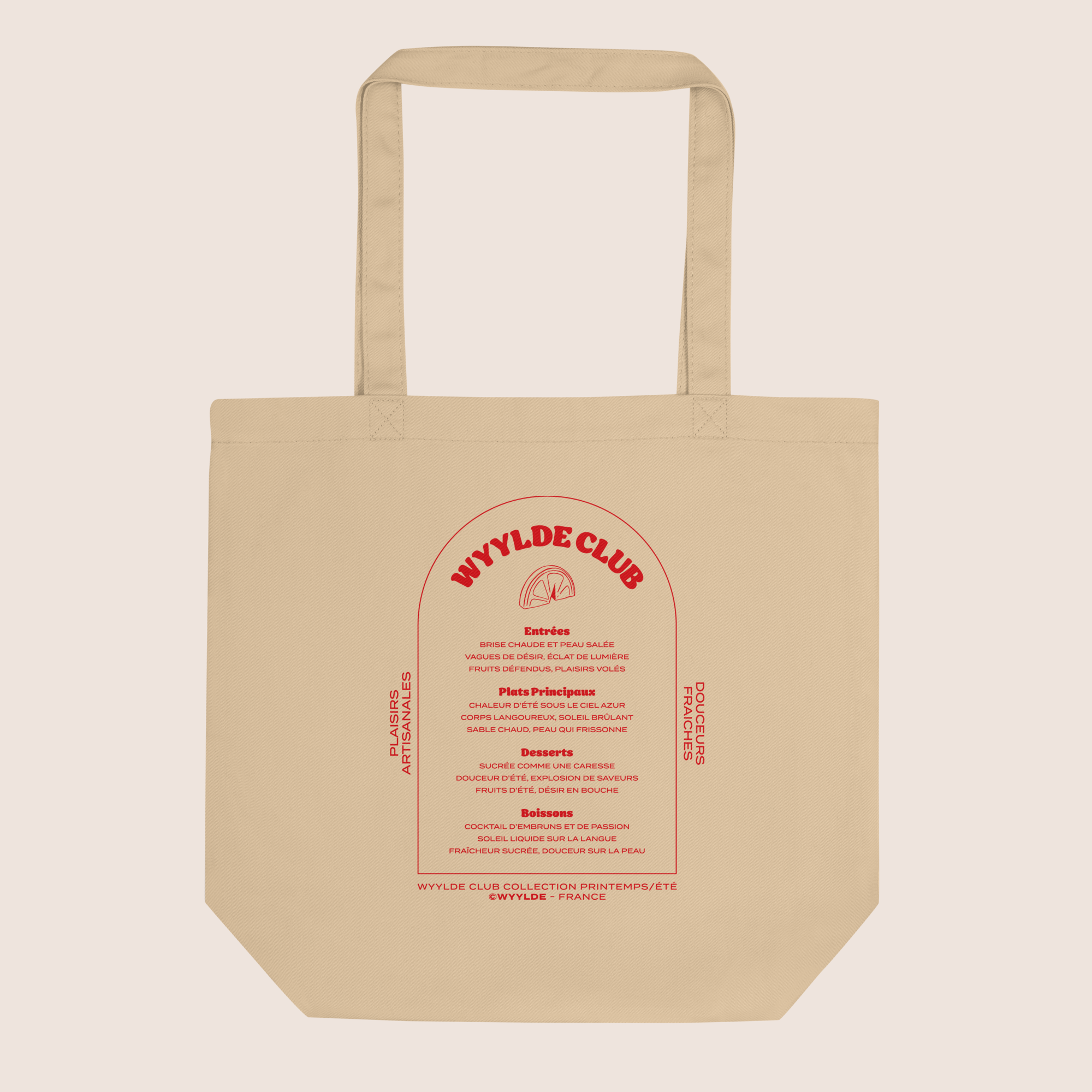 Le Tote Bag coton bio - Wyylde Club