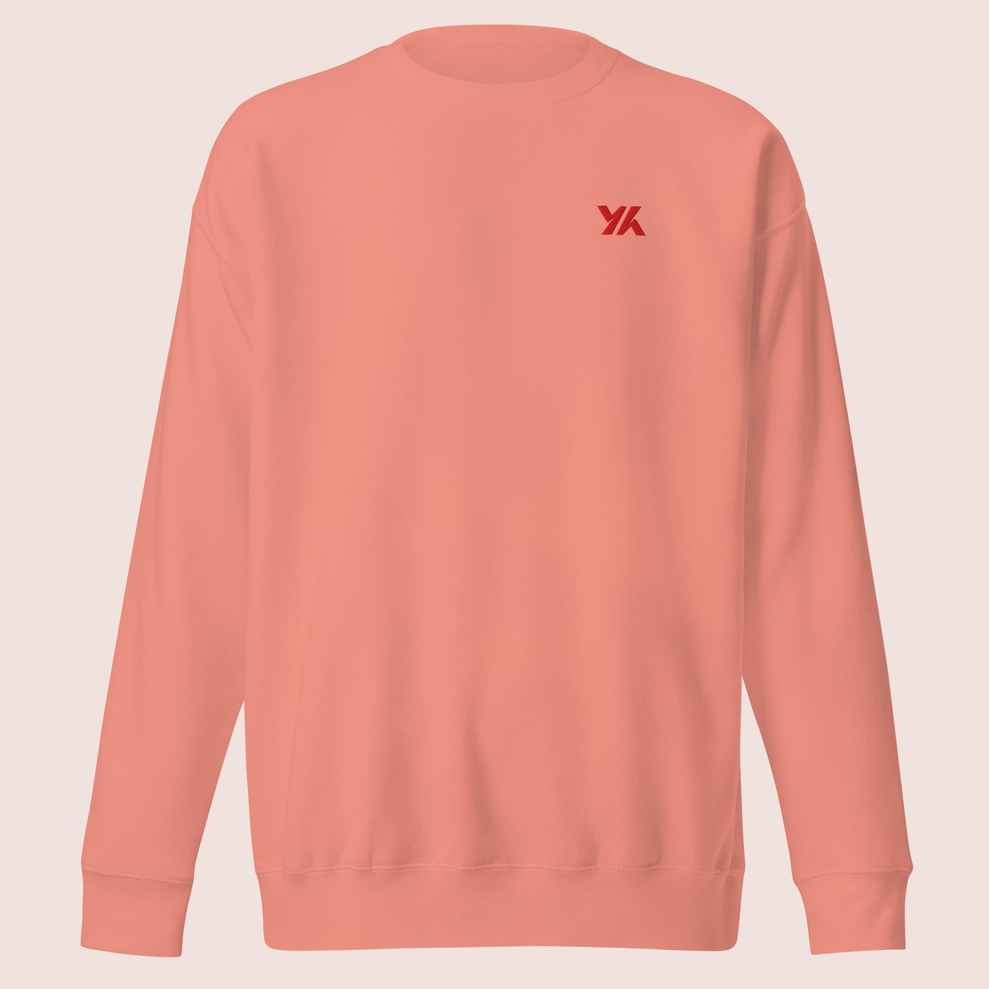 Sweatshirt Col Rond WYYLDE Unisexe - Symbole Iconique - Disponible en 4 coloris (noir, gris, blanc et rose)