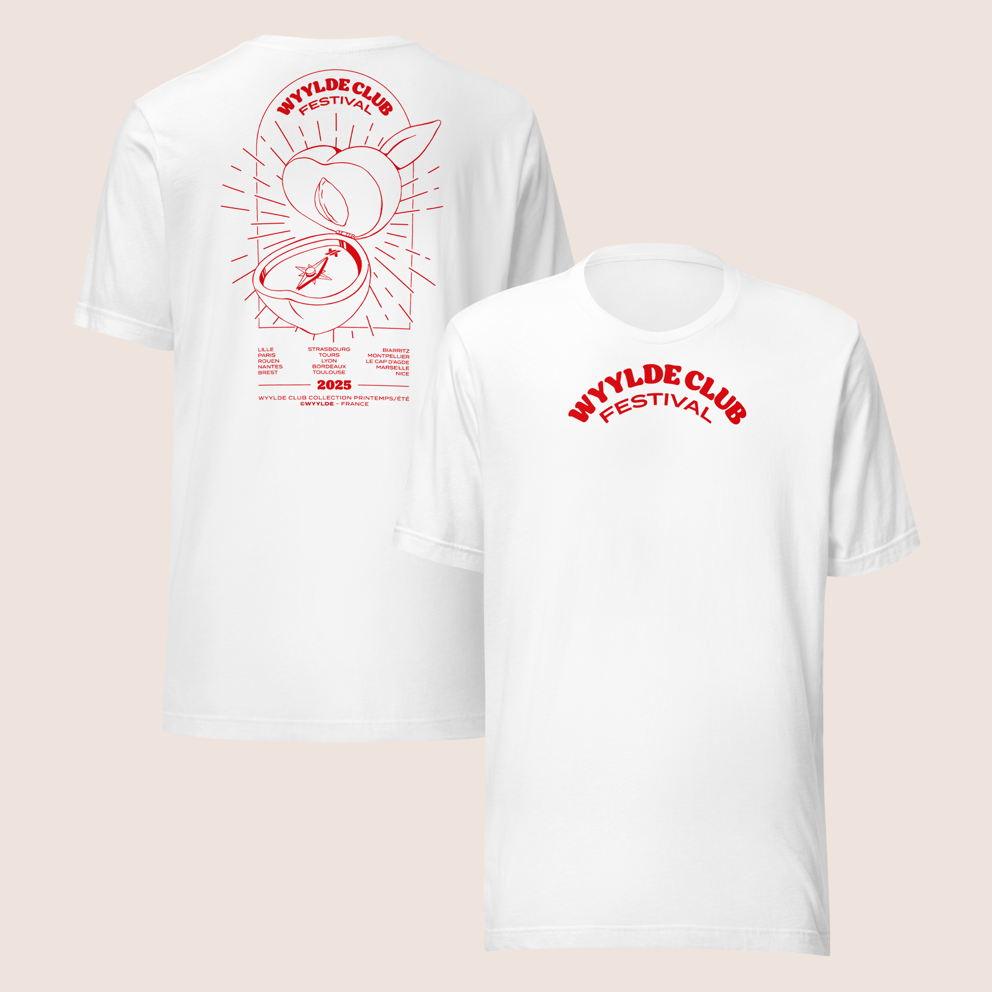 Le T-shirt unisexe - Wyylde Club Festival